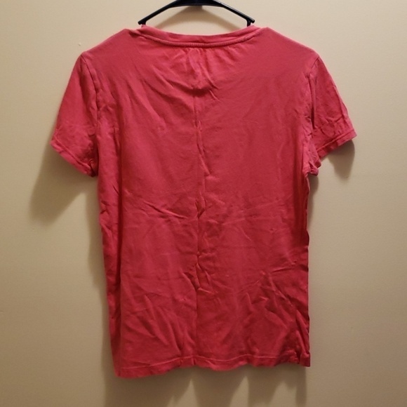 Aeropostale Y2K Hot Pink Sequined Tee Large - Picture 4 of 4